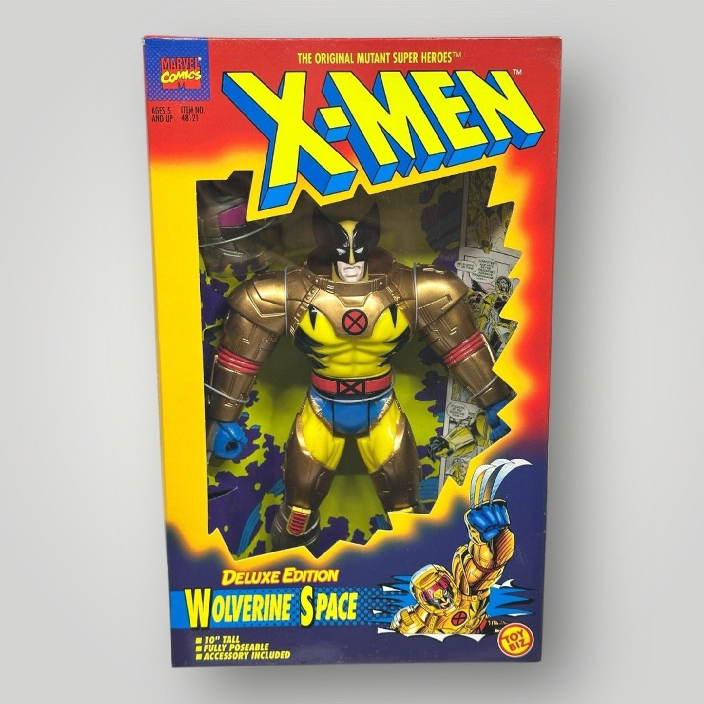 Marvel Entertainment X Men Blue Variant Wolverine Space Deluxe Edition