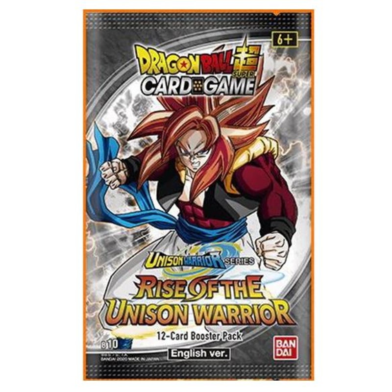 Dragon Ball Super Rise of the Unison Warrior Booster Pack B10
