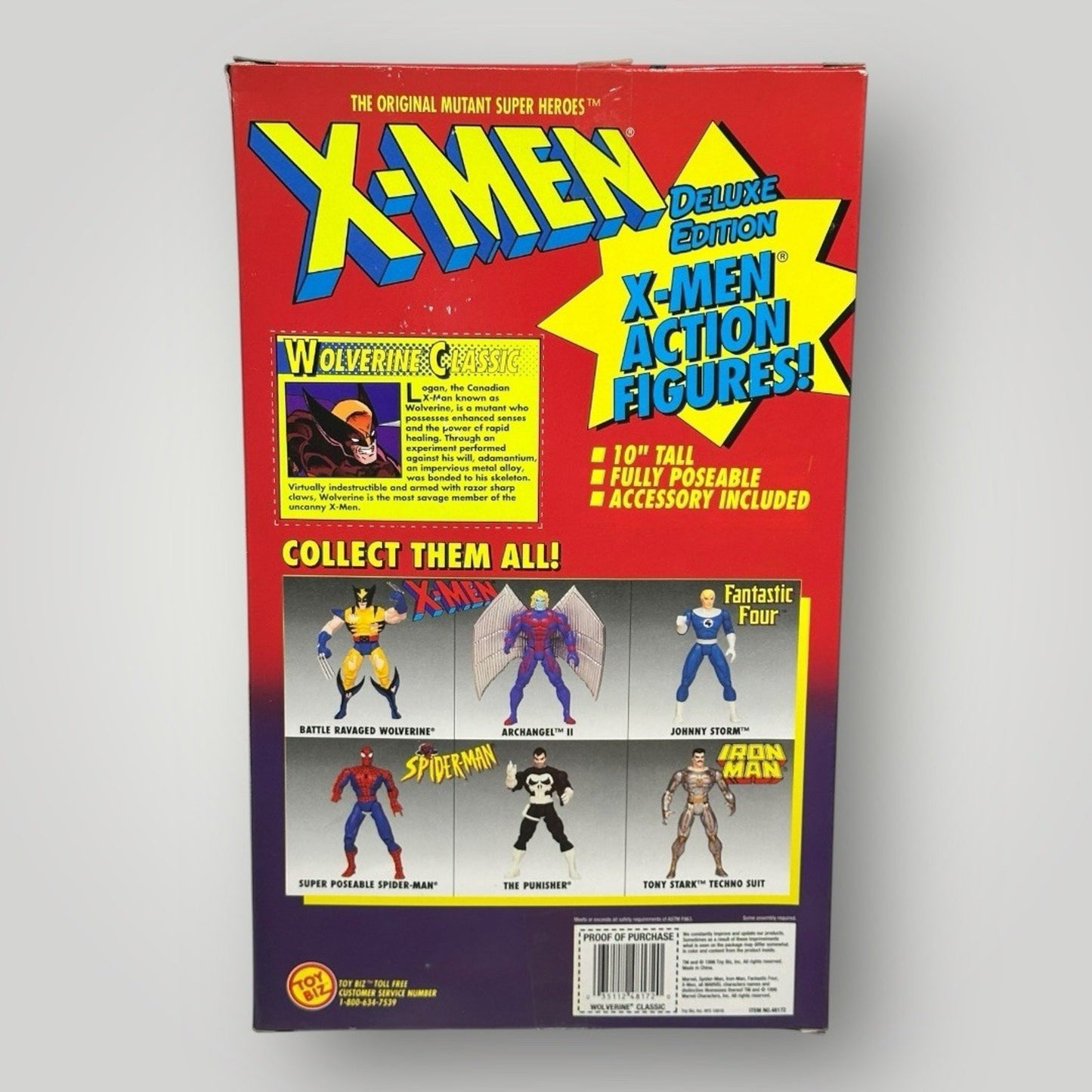 Marvel Entertainment X Men Wolverine III MOC Action Figure