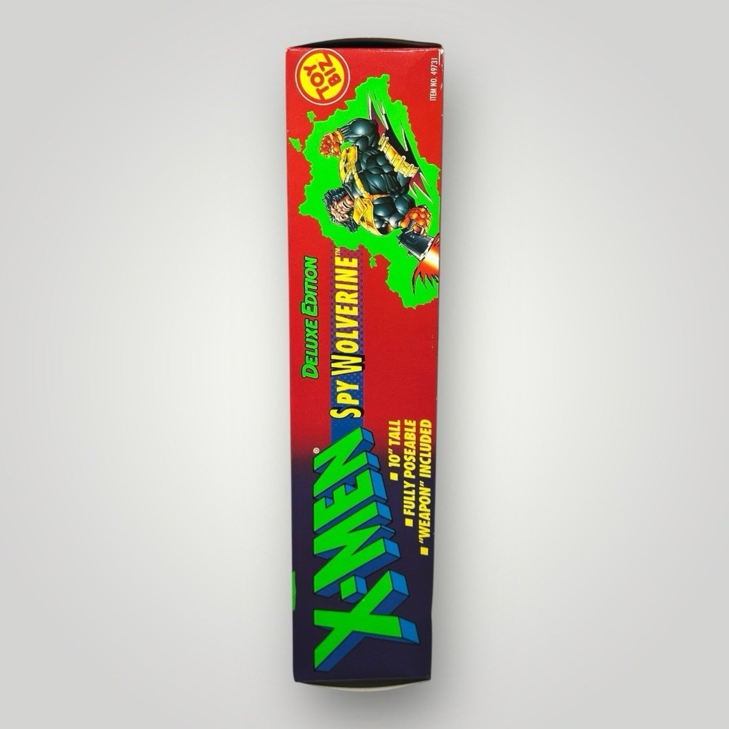 X-Men Deluxe Edition Spy Wolverine 10" Tall Fully Poseable Weapon Included