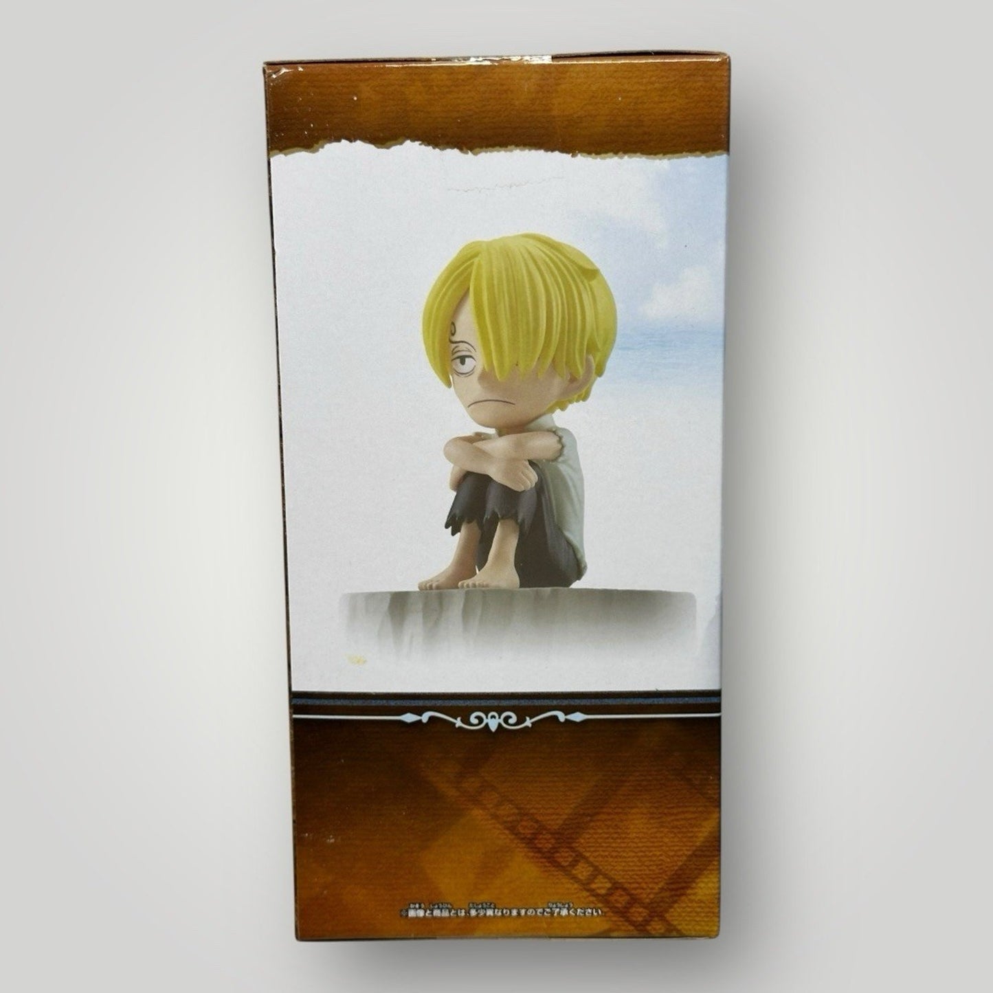 One Piece Figure Sanji and Zeff WCF Log Stories Bandai