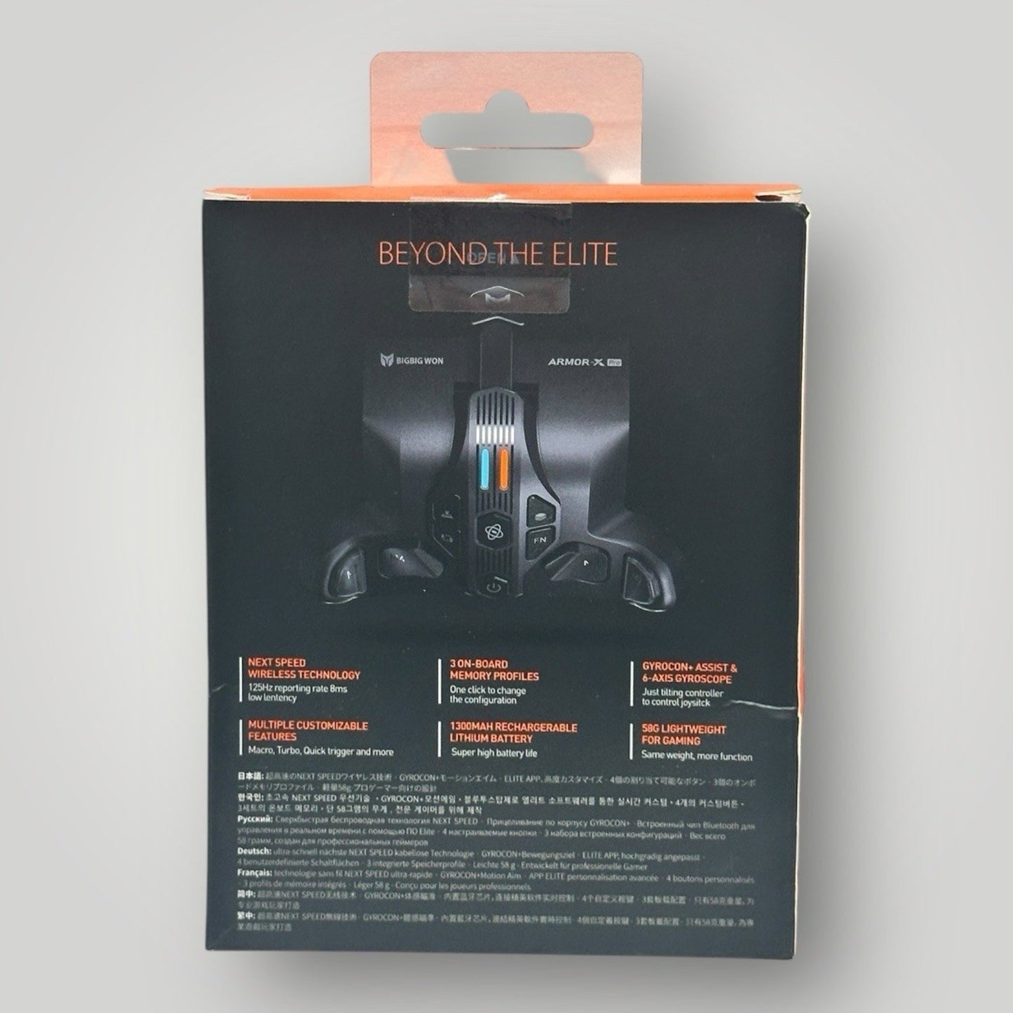 Armor-X Pro Wireless Back Button Attachment Xbox Series X-S Controller Black