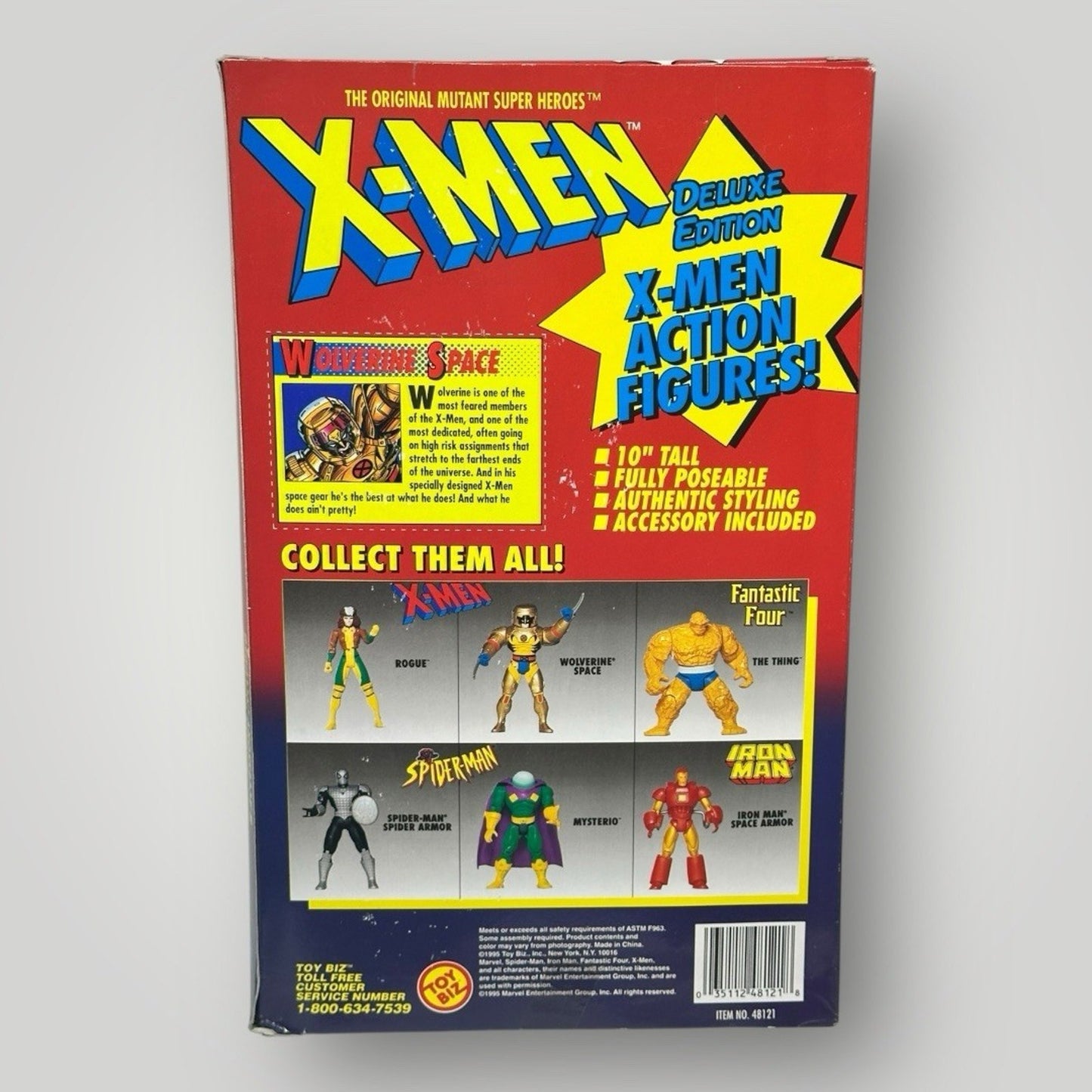 Marvel Entertainment X Men Blue Variant Wolverine Space Deluxe Edition