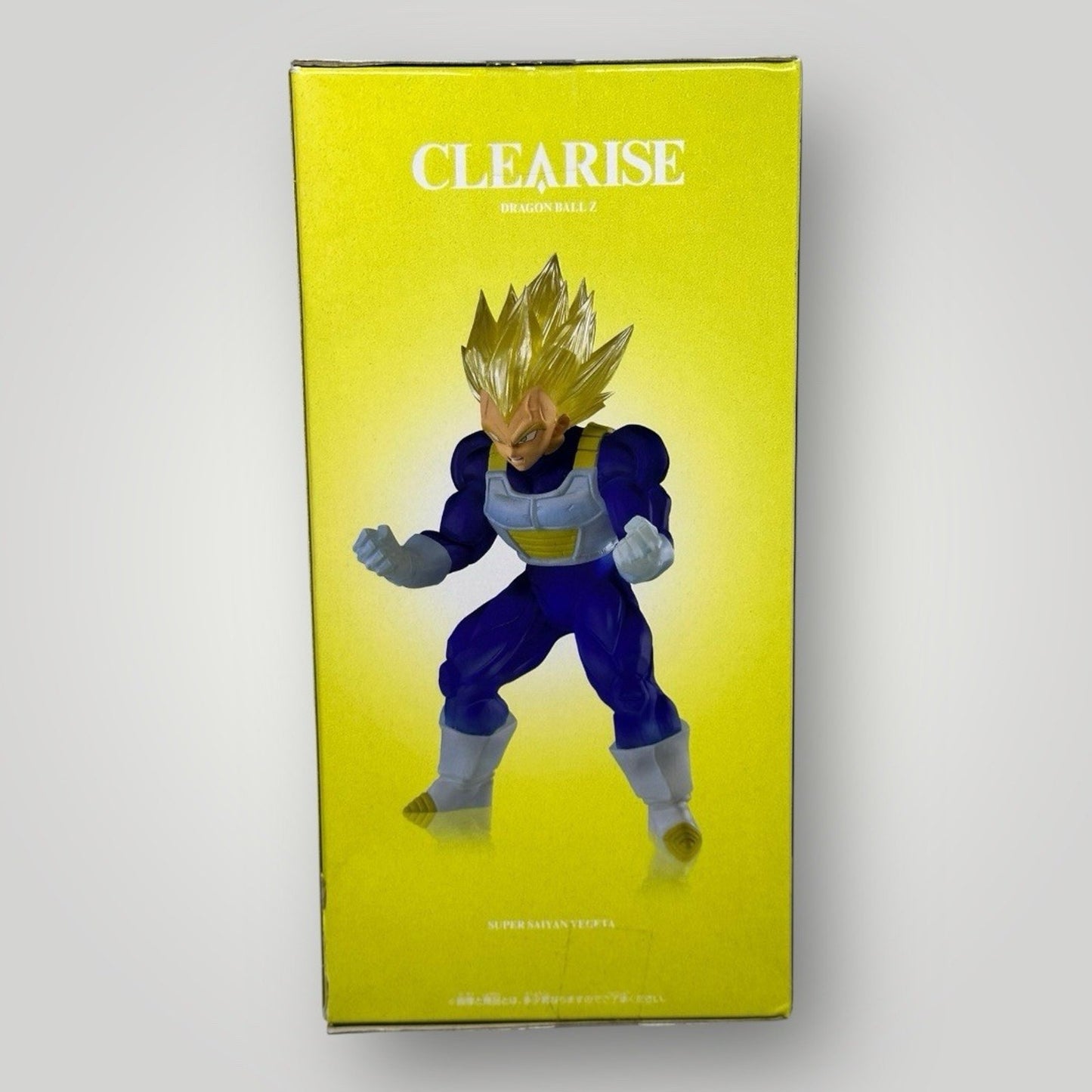 Dragon Ball Super Vegeta CLEARISE Figure Super Saiyan Bandai