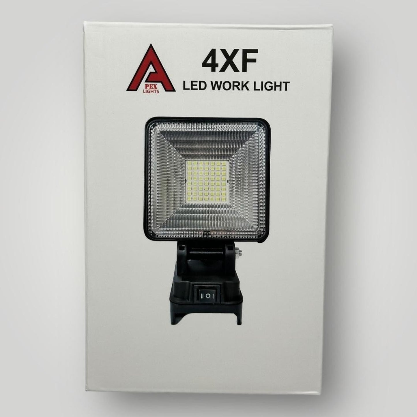 APEX 4in LED Flood Light for Milwaukee M18 & Dewalt 20Volt & FlexVolt