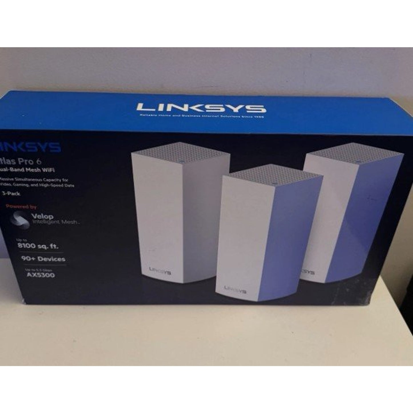 Linksys Atlas Pro AX5300 MX55EC3 - Wi-Fi 6 System (3-Pack)