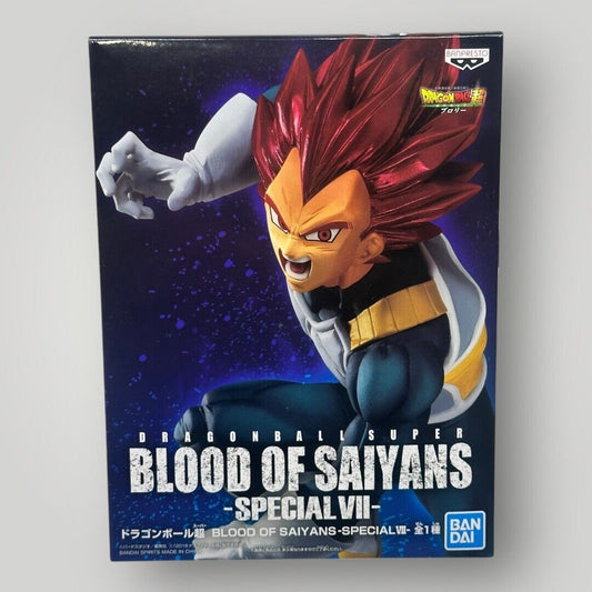 Dragon Ball Super Blood of Saiyans VII Super Saiyan God Vegeta Figure Bandai
