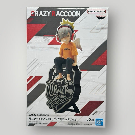 Crazy Raccoon Monitor Top Figure Daruma is God Silver B Ver. BANDAI