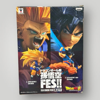 Dragon Ball Son Goku FES Ultra Instinct Sign Son Goku Figure Bandai