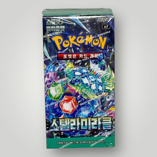 Pokemon Card Scarlet&Violet Stellar Miracle Booster Box SV7 Sealed Korean