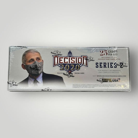 2020 Decision Series 2 Political Hobby Box - Sealed!
