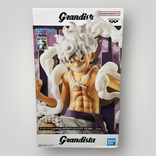 One Piece Monkey D Luffy Grandista Figure Gear 5 Bandai