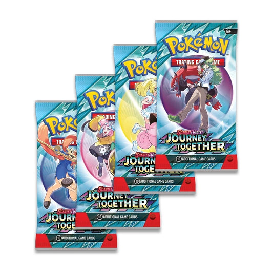 Pokemon Scarlet & Violet Journey Together Booster Pack 10 Cards
