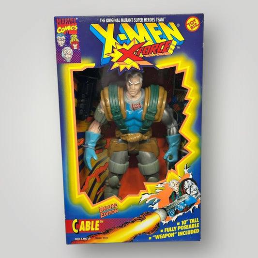 CABLE Deluxe Edition X-Men Marvel Comics Toybiz 1994 Action Vintage
