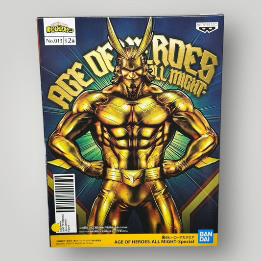 My Hero Academia Age of Heroes Figure All Might Special Figure Ver. A Bandai