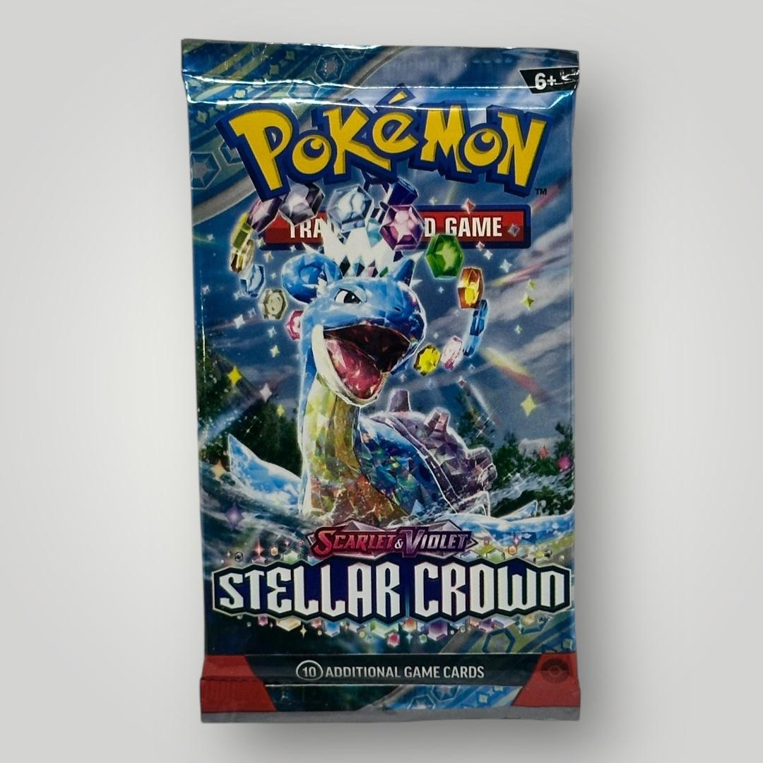 Pokemon Scarlet & Violet Stellar Crown Pack 10 Cards