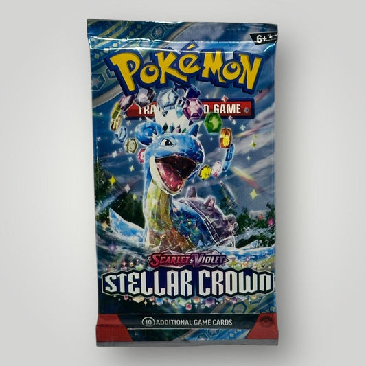 Pokemon Scarlet & Violet Stellar Crown Pack 10 Cards