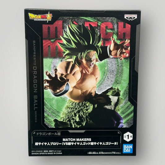 Dragon Ball Super MATCH MAKERS Super Saiyan Broly Figure Bandai