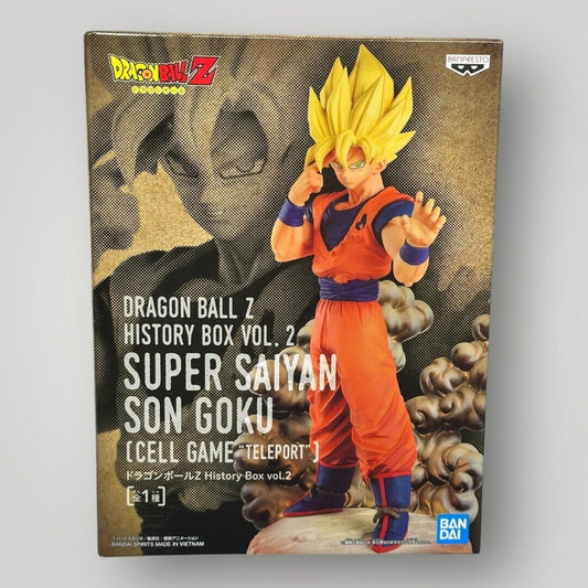 Dragon Ball Z History Box Vol. 2 Super Saiyan Son Goku Cell Game Teleport Bandai