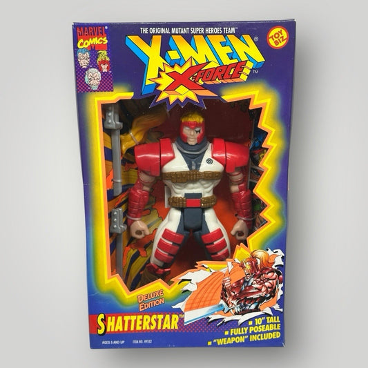 X-MEN X-Force Shatterstar Deluxe Edition 10" Tall Poseable Figure Vintage
