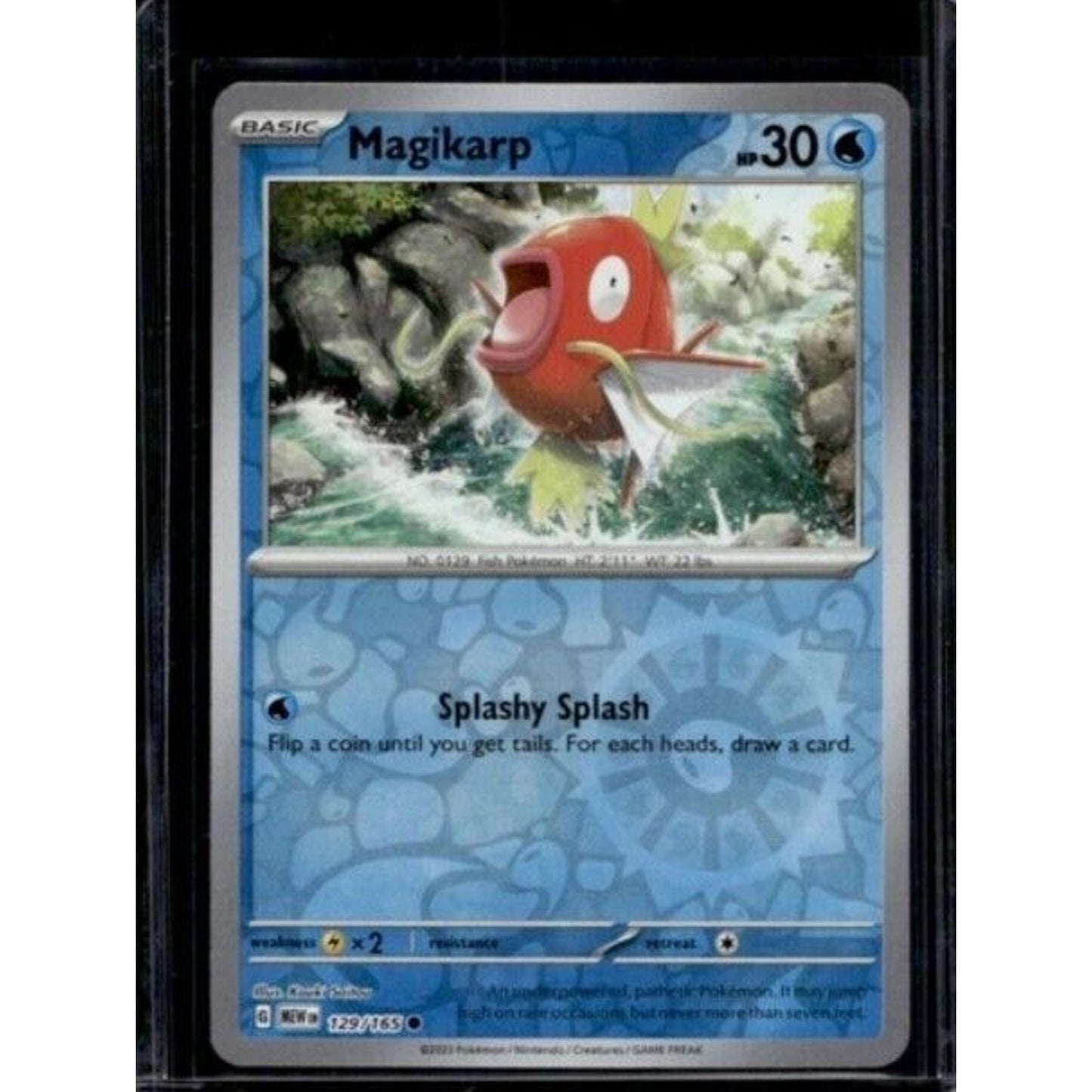 2023 Pokemon Scarlet & Violet 151 Magikarp Reverse Holos #129/165