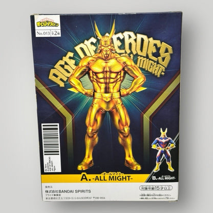 My Hero Academia Age of Heroes Figure All Might Special Figure Ver. A Bandai