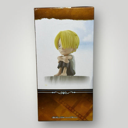 One Piece Figure Sanji and Zeff WCF Log Stories Bandai