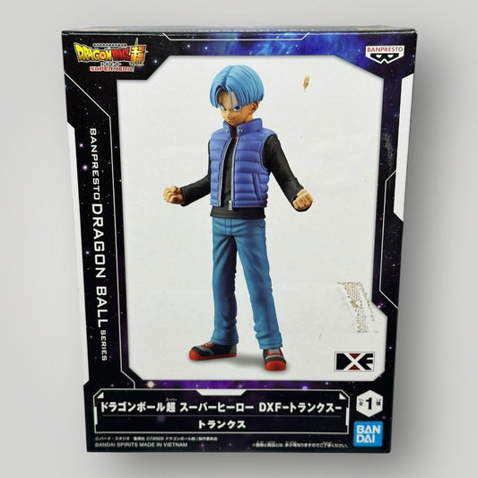 Dragon Ball Super Figure Trunks Super Hero from the Future DXF Bandai
