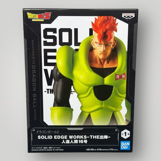 Dragon Ball Z SOLID EDGE WORKS -THE Shutsatsu- Android 16 BANPRESTO JAPAN