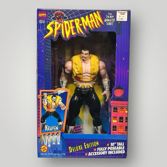 Kraven Spider-Man Series 1997 Toybiz Deluxe Edition 10"Tall