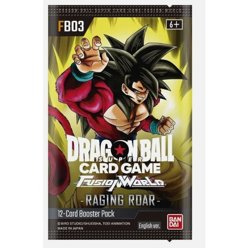 Dragon Ball Super Fusion World Raging Roar Booster Pack FB03