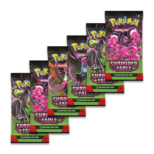 Pokemon Scarlet & Violet Shrouded Fable Booster Pack 10 Cards
