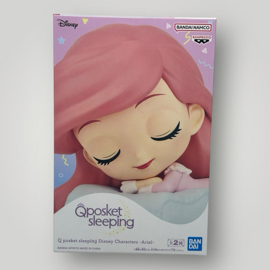 Q Posket Sleeping Disney Characters Ariel Ver. B Figure Bandai