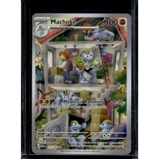 2023 Pokemon Scarlet & Violet 151 Machoke #177/165