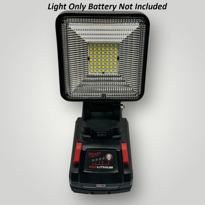APEX 4in LED Flood Light for Milwaukee M18 & Dewalt 20Volt & FlexVolt