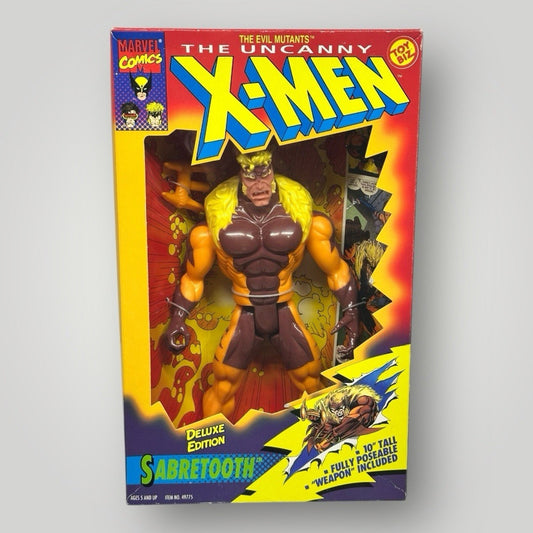 The Uncanny X-Men Sabretooth 10" Action Figure Deluxe Toy Biz Marvel 1993