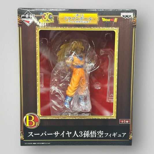 Dragon Ball 30Th Anniversary B Prize Ichibankuji Super Saiyan 3 Son Goku Figure