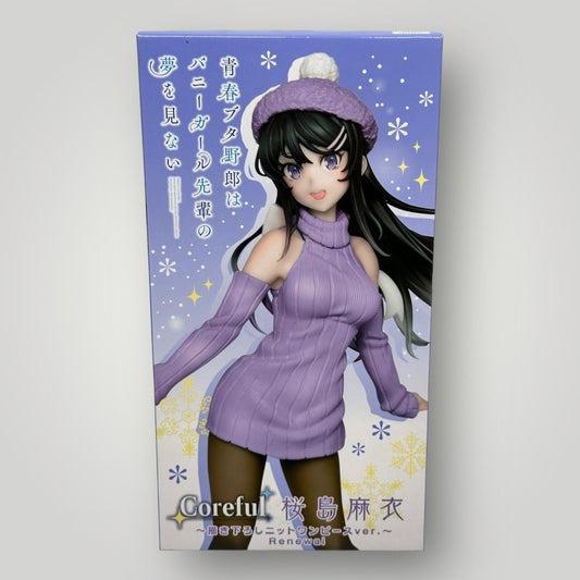Bunny Girl Senpai MAI SAKURAJIMA Coreful Figure Knit One Piece Dress Ver. TAITO