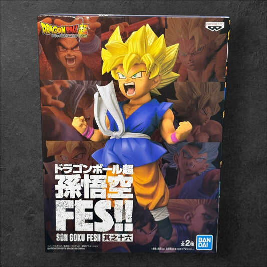 Dragon Ball Super Saiyan Son Goku Kid FES!! Figure Bandai