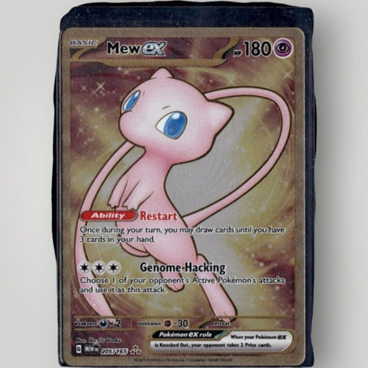 2023 Pokemon SV Pokemon 151 Metal Holo #205 Mew EX
