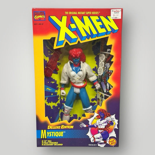 X-Men Deluxe Edition Mystique Fully Poseable 10 inch Action Figure Toy Biz 1996