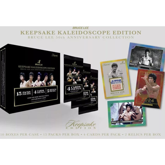 2024 Super Break Keepsake Bruce Lee 50th Anniversary Kaleidoscope Edition Box