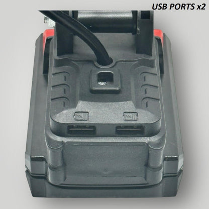 APEX 4in LED Flood Light for Milwaukee M18 & Dewalt 20Volt & FlexVolt