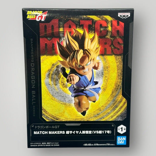 Dragon Ball GT MATCH MAKERS Super Saiyan Son Goku VS Super 17 figure