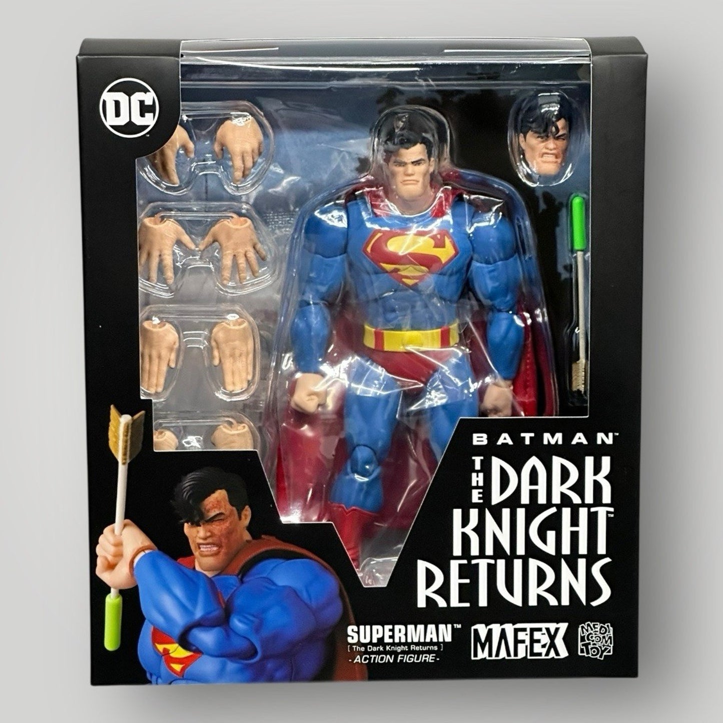 MAFEX Dark Knight Returns Superman Figure