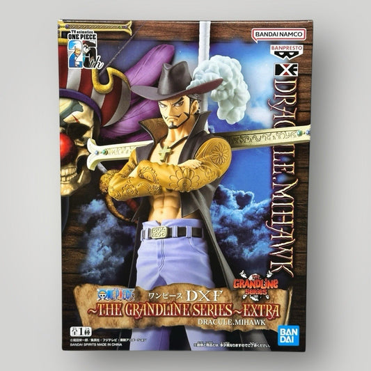 One Piece DXF Grandline Series Extra Dracule Mihawk Figure Bandai