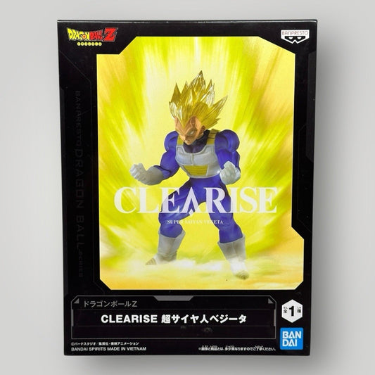 Dragon Ball Super Vegeta CLEARISE Figure Super Saiyan Bandai