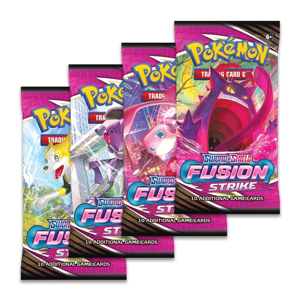 Pokemon Sword & Shield Fusion Strike Booster Pack 10 Cards
