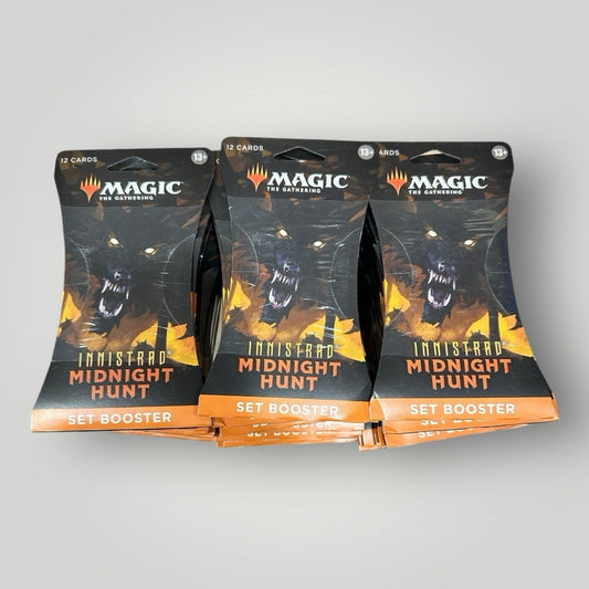 Magic The Gathering Innistrad Midnight Hunt Set Booster Lot of 36 Packs