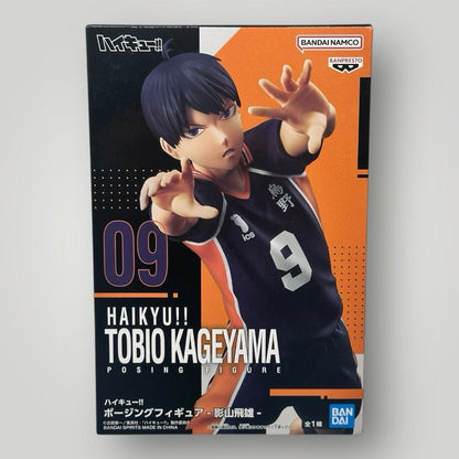 Haikyuu Posing Figure Statue Toy Tobio Kageyama Bandai